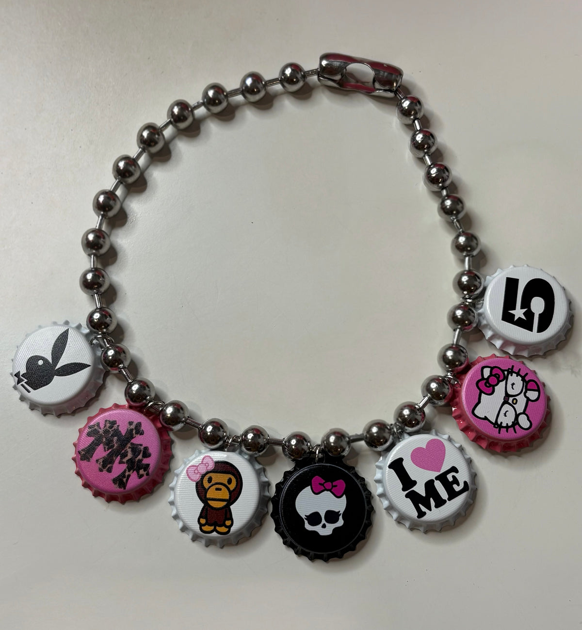 5 star bapesta necklace