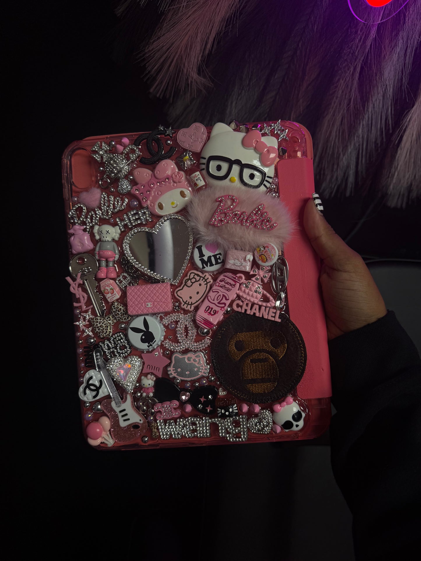 1 of 1 junky ipad case🎀⛓️